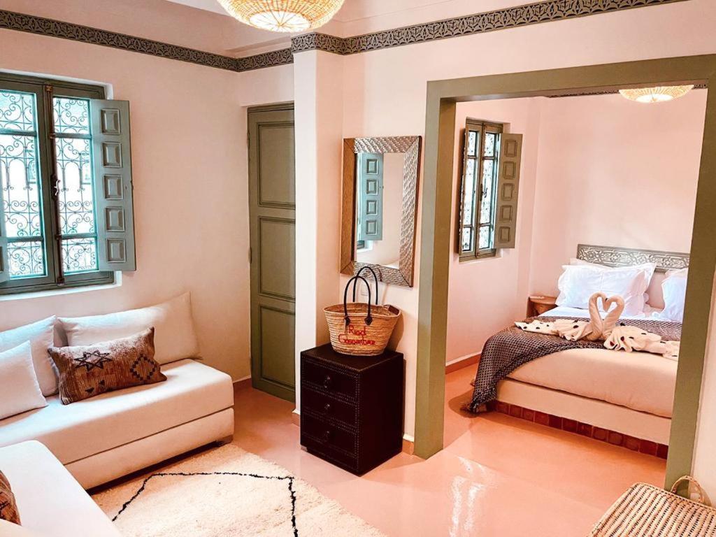 Riad Gasaembre Touareg Marrakesh Bagian luar foto
