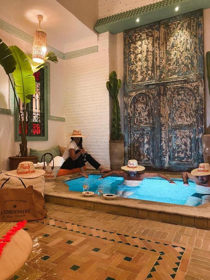 Riad Gasaembre Touareg Marrakesh Bagian luar foto