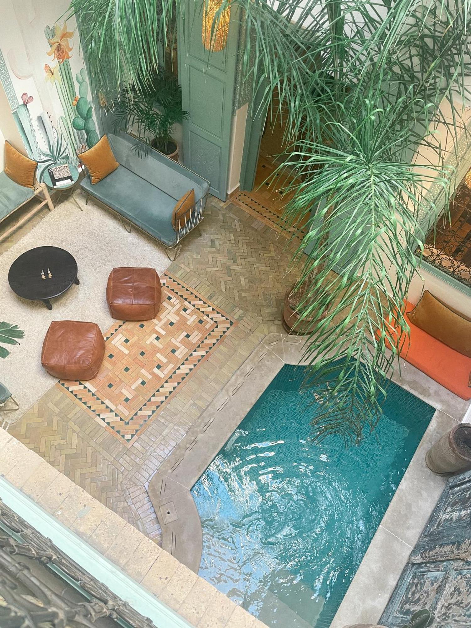 Riad Gasaembre Touareg Marrakesh Bagian luar foto