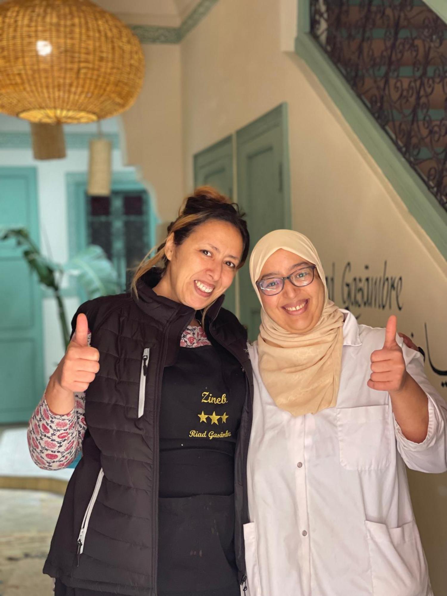Riad Gasaembre Touareg Marrakesh Bagian luar foto